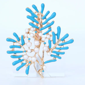 MOZOG Multicolour Brooch Ultralight Alloy Manual Versatile Ornaments