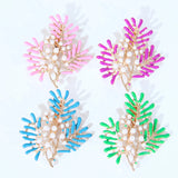 MOZOG Multicolour Brooch Ultralight Alloy Manual Versatile Ornaments