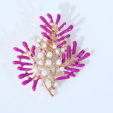 MOZOG Multicolour Brooch Ultralight Alloy Manual Versatile Ornaments