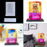 MP3 Photo Frame Epoxy Resin Mold Desktop Decorations Silicone Mould