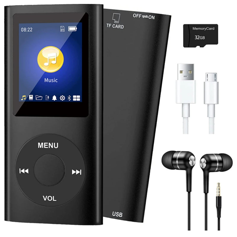 Portable HiFi MP3 Player with Bluetooth 5.0
