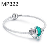 MPB2 Silver Chain Bracelet for Women, Simple and Elegant Jewelry