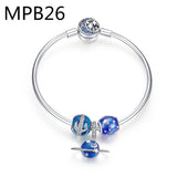 MPB2 Silver Chain Bracelet for Women, Simple and Elegant Jewelry