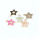 10pcs Coco Tree Enamel Charms for Jewelry Making
