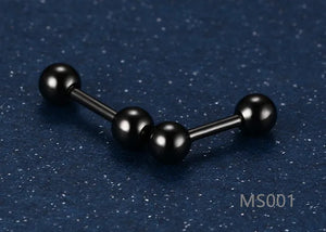 Round Ball Earring Studs Women Jewelry Girl Men