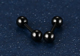Round Ball Earring Studs Women Jewelry Girl Men