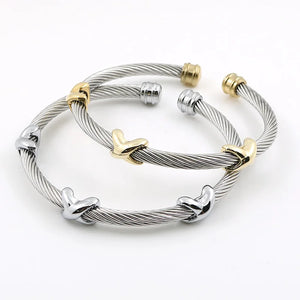 MSX Starfish Punk Cuff Bangle Bracelet Wedding Party Jewelry