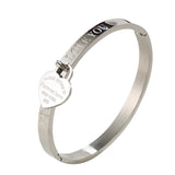 MSX Stainless Steel Bridesmaid Gift Cuff Bangle