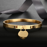 MSX Stainless Steel Bridesmaid Gift Cuff Bangle