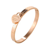MSX Stainless Steel Bridesmaid Gift Cuff Bangle