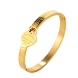 MSX Stainless Steel Bridesmaid Gift Cuff Bangle