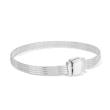 925 Sterling Silver Snake Chain Bracelet DIY Jewelry Making Women