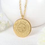 Islamic Necklace Personalized Pendant AYATUL KURSI Gift