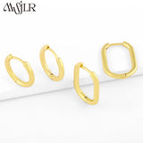 Classy Girl Retro Earrings Geometric Shape Women Dance Party Accessories