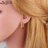 Classy Girl Retro Earrings Geometric Shape Women Dance Party Accessories