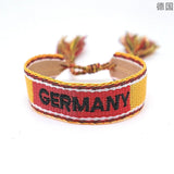 MW3 Friendship Bracelets Vintage Braided Bangles Stackable Jewelry