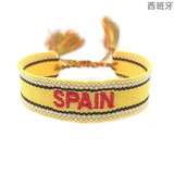 MW3 Friendship Bracelets Vintage Braided Bangles Stackable Jewelry