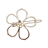 Crystal Hollow Flowers Hairpin Hair Clip Hair Accessory