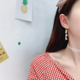 Hot Starlight Asymmetric Cat Earrings