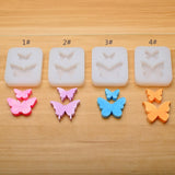 4 Pcs Butterfly Epoxy Resin Mold DIY Car Aromatherapy Silicone