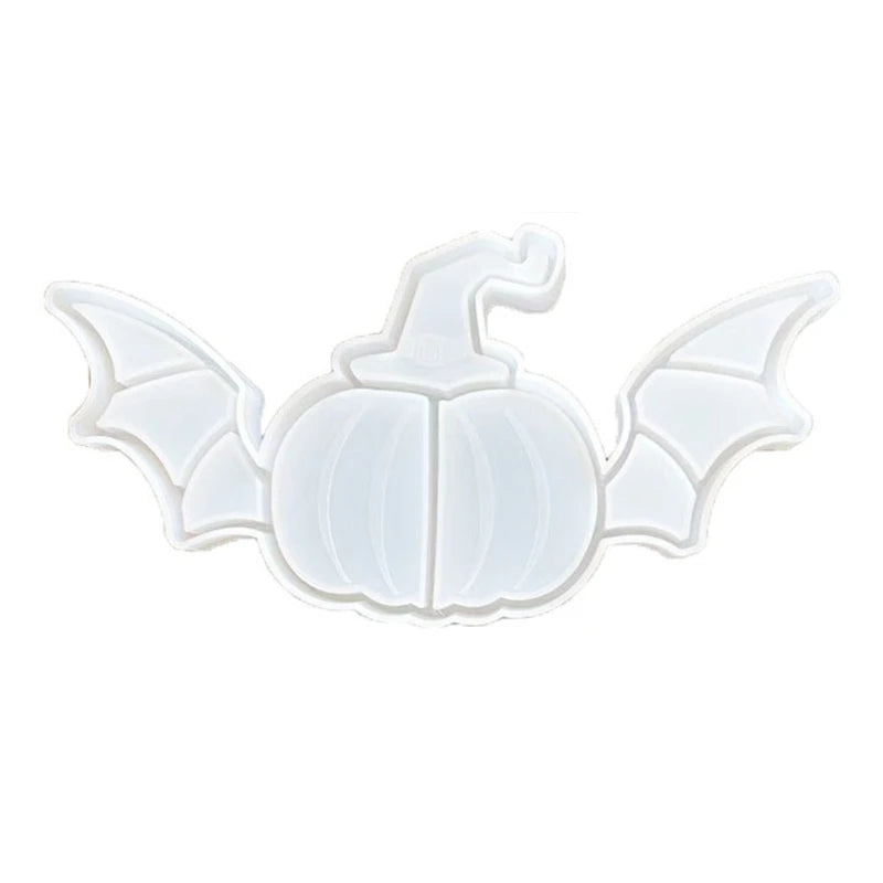 Halloween Bat Box Epoxy Resin Mold DIY Storage Tray Silicone Mould