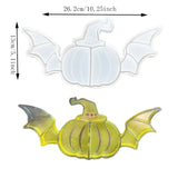 Halloween Bat Box Epoxy Resin Mold DIY Storage Tray Silicone Mould