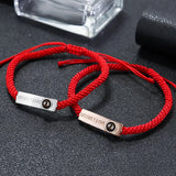 Personalized Couples Memorial Valentine Projection Photo Bracelet