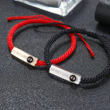 Personalized Couples Memorial Valentine Projection Photo Bracelet
