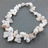 MY1068 Freeform Size Nature Druzy Crystal Beads