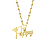 925 Silver Necklace Box Chain Woman Wedding Engagement Pendant Gift