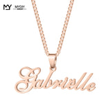 925 Silver Personalized Name Necklace, Gift Pendant Jewelry