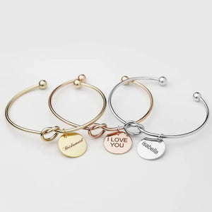 Handwriting Bracelet Personalized Jewelry Matron of Honor Gift