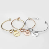 Handwriting Bracelet Personalized Jewelry Matron of Honor Gift
