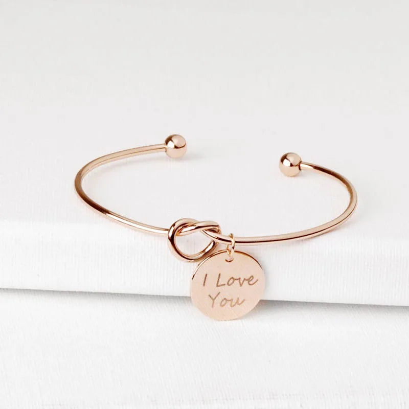 Handwriting Bracelet Personalized Jewelry Matron of Honor Gift
