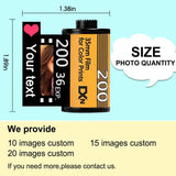 Personalized Film Roll Keychain