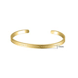 Personalized Name Bracelet Stainless Steel Jewelry for Women Men