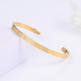 Personalized Name Bracelet Stainless Steel Jewelry for Women Men