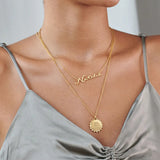 Personalised Letter Name Necklace Stainless Steel Choker