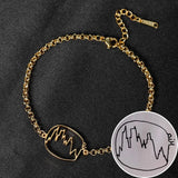 Children's Drawing Bracelet Kid's Art Child Artwork Personalized Bracelet