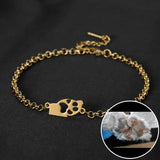 Children's Drawing Bracelet Kid's Art Child Artwork Personalized Bracelet