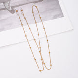 Pearl Glasses Chain Eyeglass Cord Sunglasses Retainer Holder Lanyard