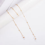 Pearl Glasses Chain Eyeglass Cord Sunglasses Retainer Holder Lanyard