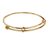 10pcs Stainless Steel Bangle 2MM Cuff Bangle