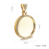 Brazel Charm Pendant Stone for Jewelry Making 31mm Inner Size