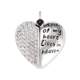 MYLONGINGCHARM Urn Pendant Cremation Ashes Memorial Keepsake
