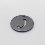MYLONGINGCHARM 25mm A-Z Letters Cutout Charms, Stainless Steel Alphabet Pendant