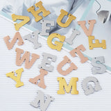 26pcs Stainless Steel A-Z Alphabet Initial Charms Pendant Jewelry Making