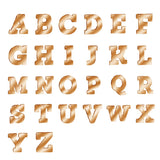 26pcs Stainless Steel A-Z Alphabet Initial Charms Pendant Jewelry Making