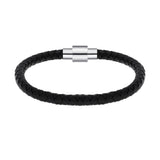 5pcs/lot Leather Bracelet Chain, Men's 6mm Widthness Leather Chain