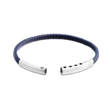 Adjustable Braided Men Leather Bracelet